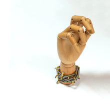 Carica l'immagine nel visualizzatore di Gallery, Collana Segmenti Alluminio