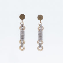 Load image into Gallery viewer, Anelli Earrings Rotaia Ottone Brass Brengola
